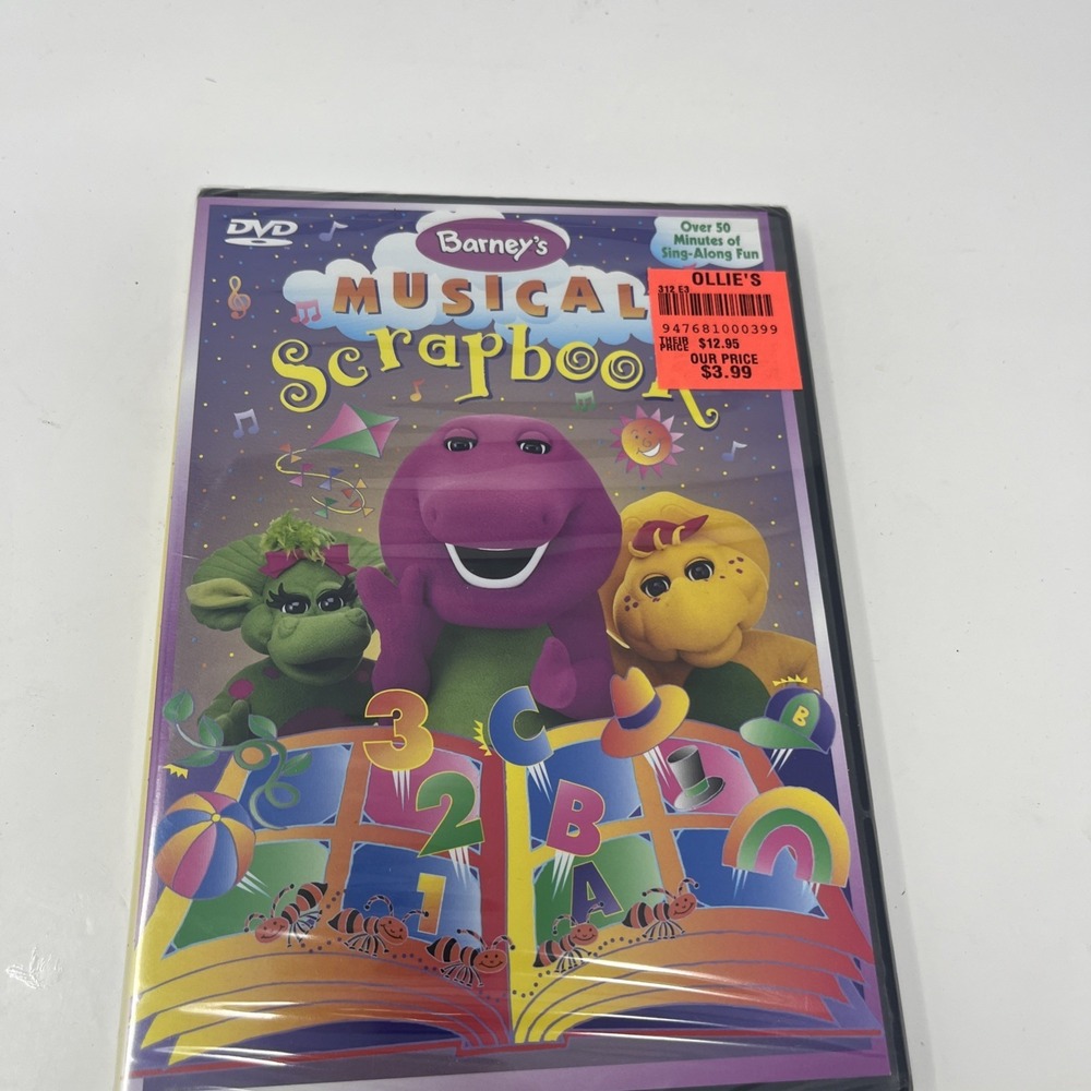 Barney's Musical Scrapbook (DVD, 2004) New